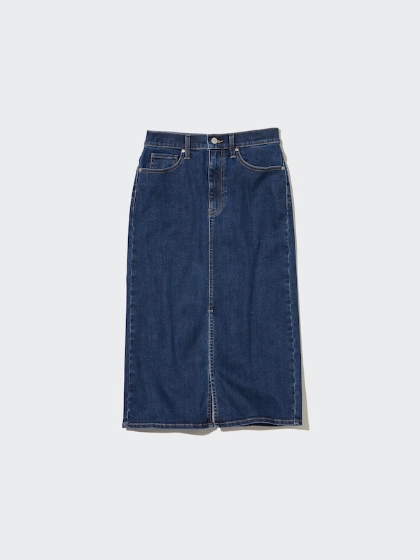 Denim Narrow Skirt