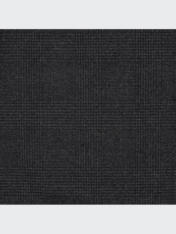 ヒートテックスマートスリムフィットパンツ（グレンチェック・丈短め76cm）