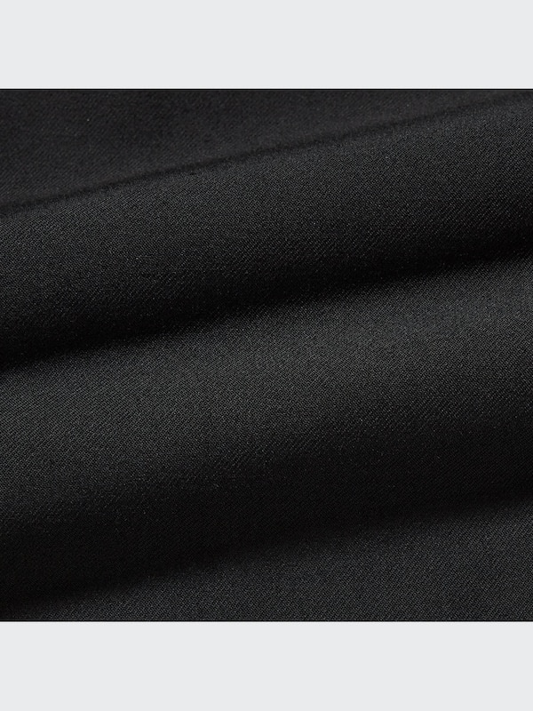 スマートアンクルパンツ2WAYストレッチ（ウールライク・丈長め76cm）