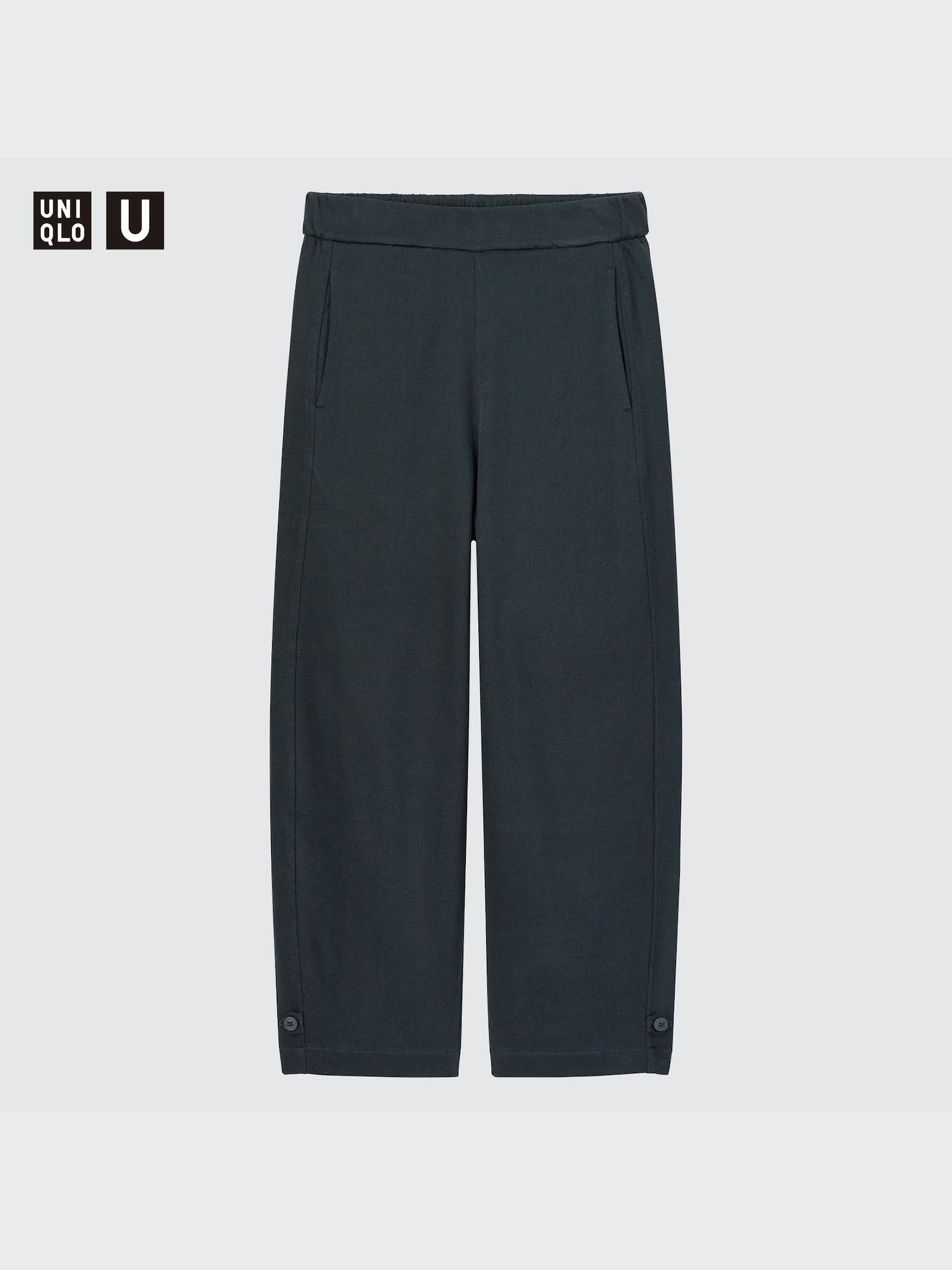 WOMEN'S UNIQLO U JERSEY CURVED GAUCHO PANTS | UNIQLO SG