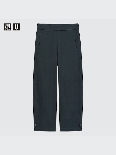 WOMEN'S UNIQLO U JERSEY CURVED GAUCHO PANTS UNIQLO SG