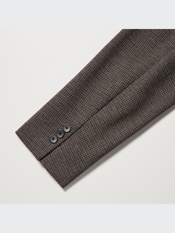 コンフォート2Bジャケット（ガンクラブチェック・袖丈着丈短め）セットアップ可能