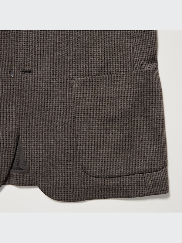 コンフォート2Bジャケット（ガンクラブチェック・袖丈着丈短め）セットアップ可能