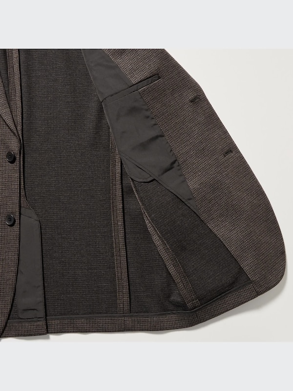 コンフォート2Bジャケット（ガンクラブチェック・袖丈着丈短め）セットアップ可能