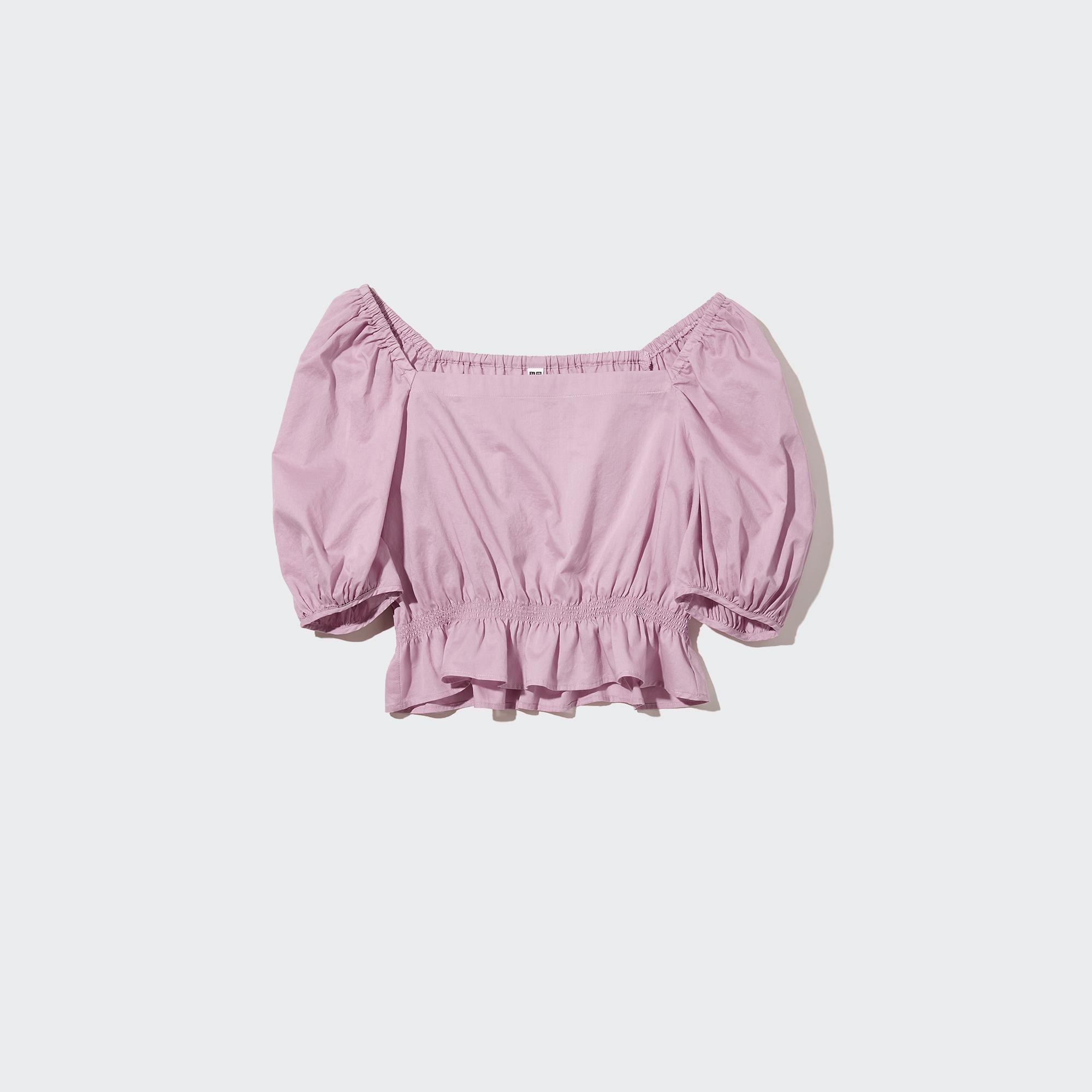 Uniqlo off shoulder online top