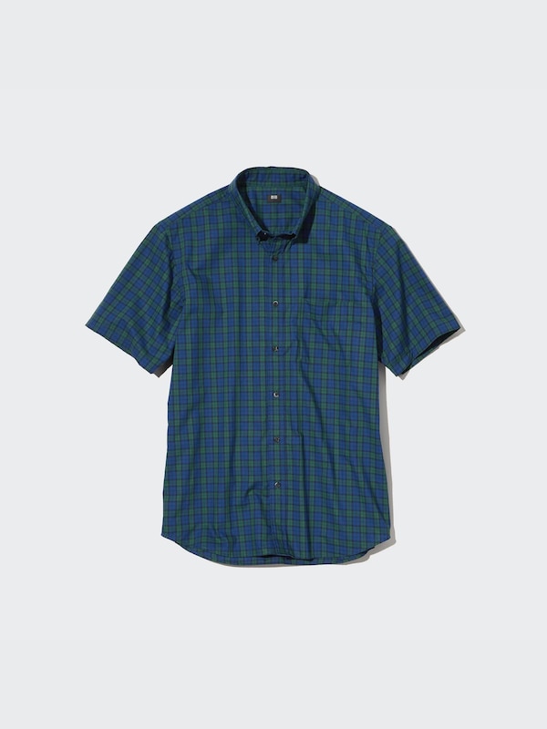 Kemeja Extra Fine Cotton Broadcloth Kotak