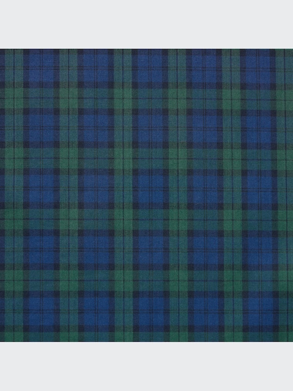 Kemeja Extra Fine Cotton Broadcloth Kotak