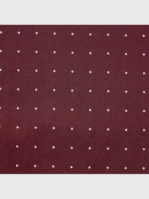 Kemeja Broadcloth Extra Fine Cotton Motif Lengan Pendek