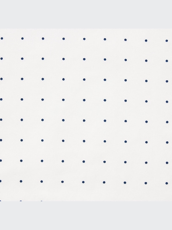 Kemeja Broadcloth Extra Fine Cotton Motif Lengan Pendek