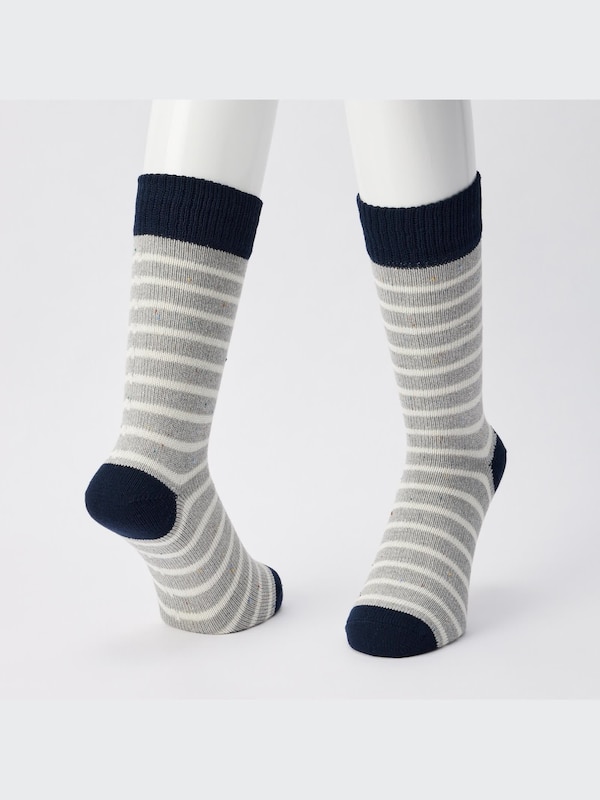 カラーネップボーダーソックス