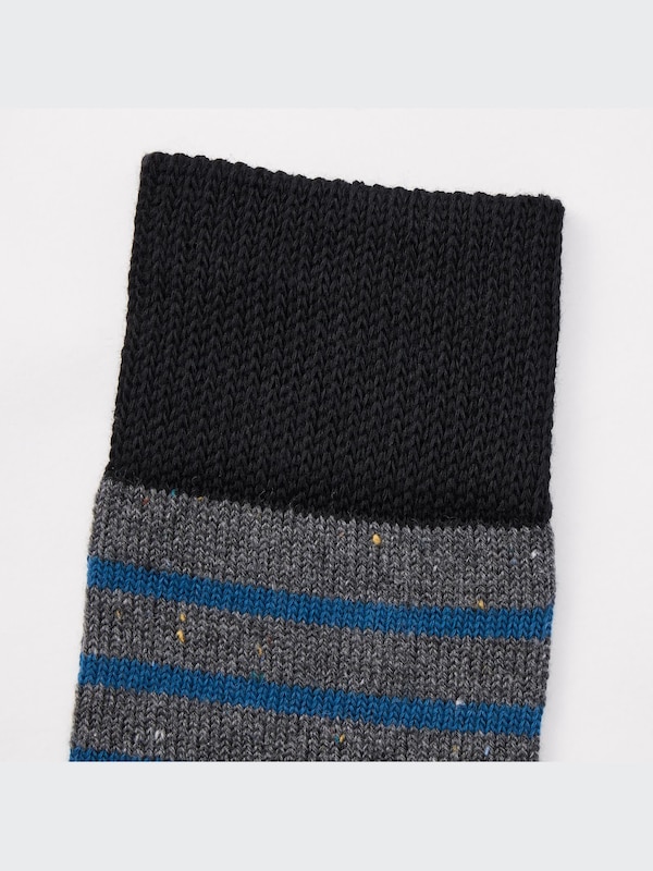 カラーネップボーダーソックス