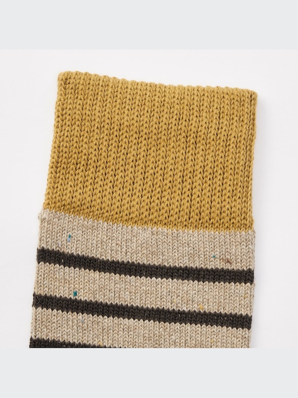 カラーネップボーダーソックス