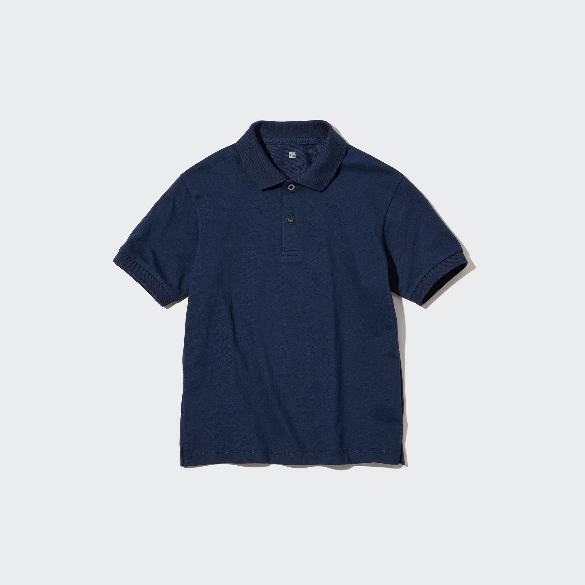 KIDS DRY PIQUE SHORT SLEEVE POLO SHIRT 