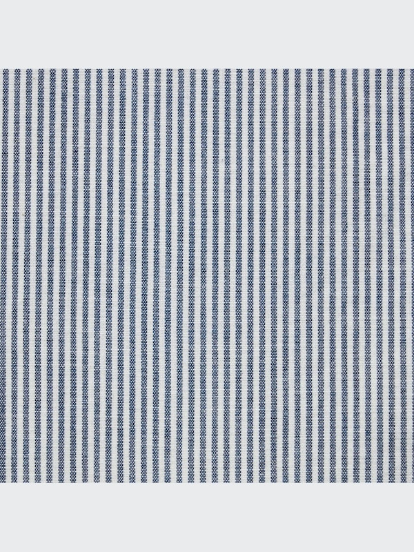 Kemeja Garis Lengan Pendek