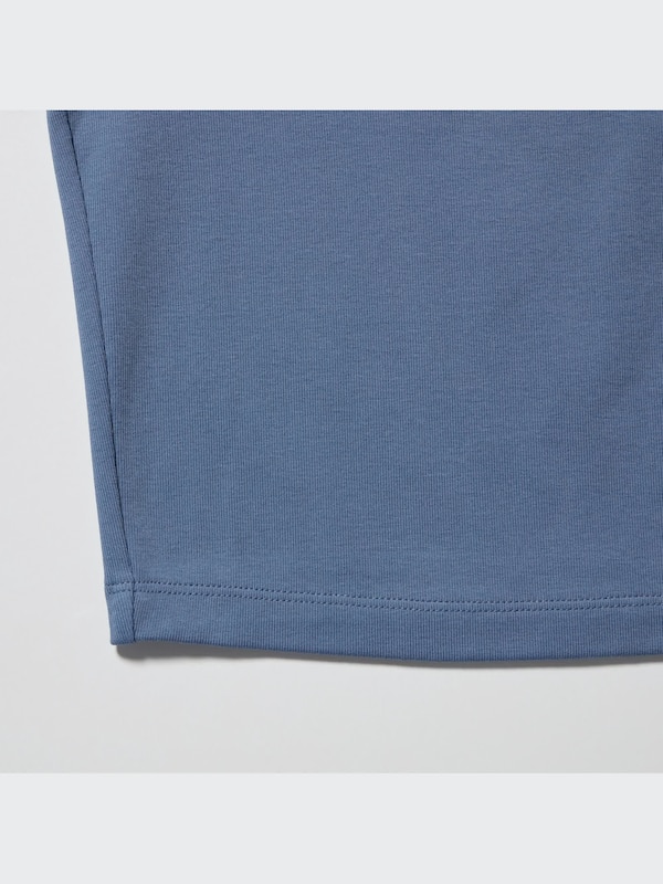 Square Neck Cropped Short Sleeve T-Shirt