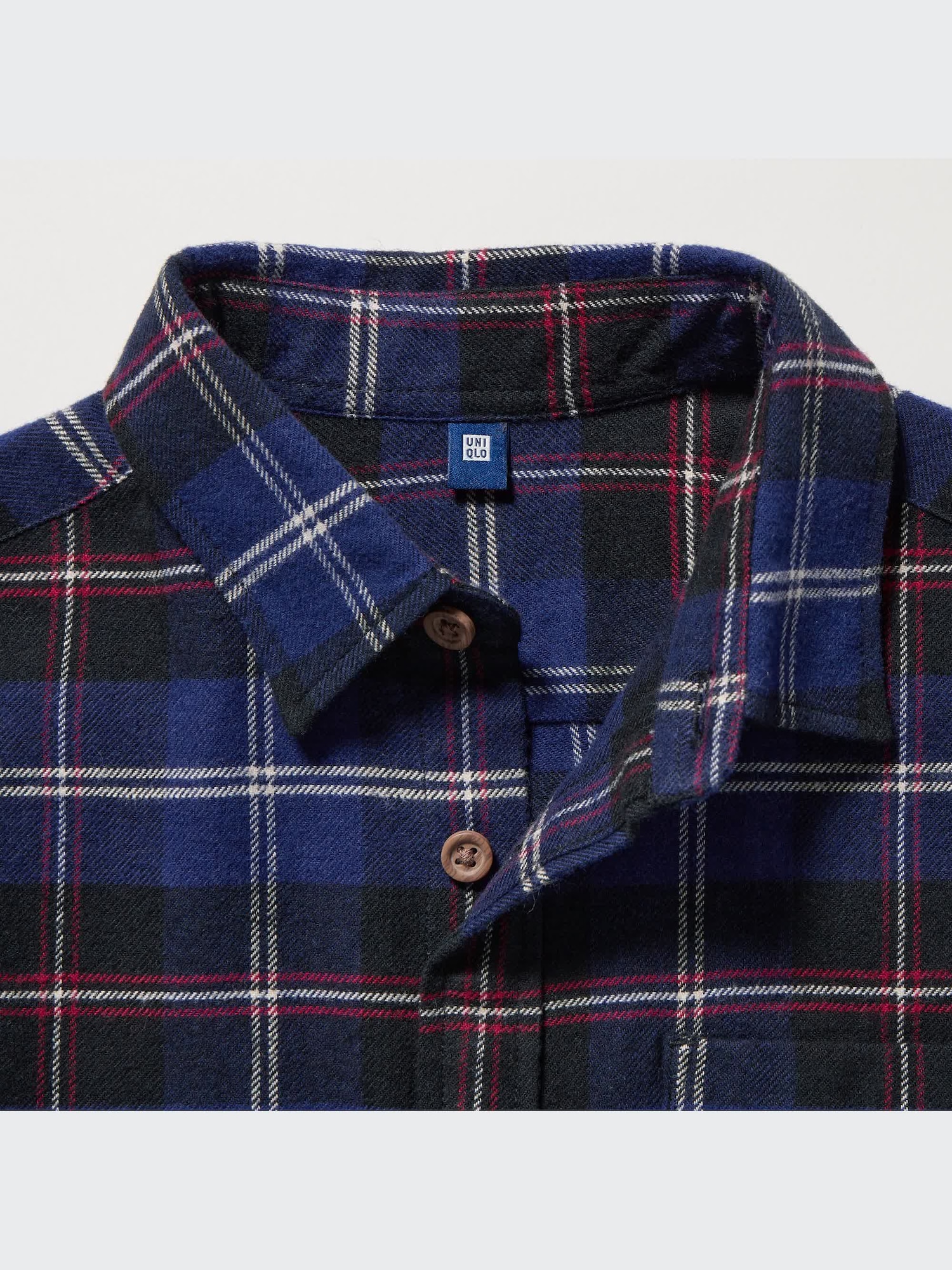 ユニクロ公式 | フランネルチェックシャツ（長袖）