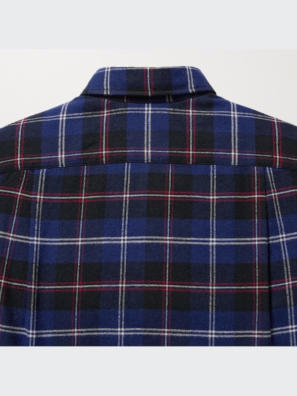 Kemeja Flannel Kotak Lengan Panjang