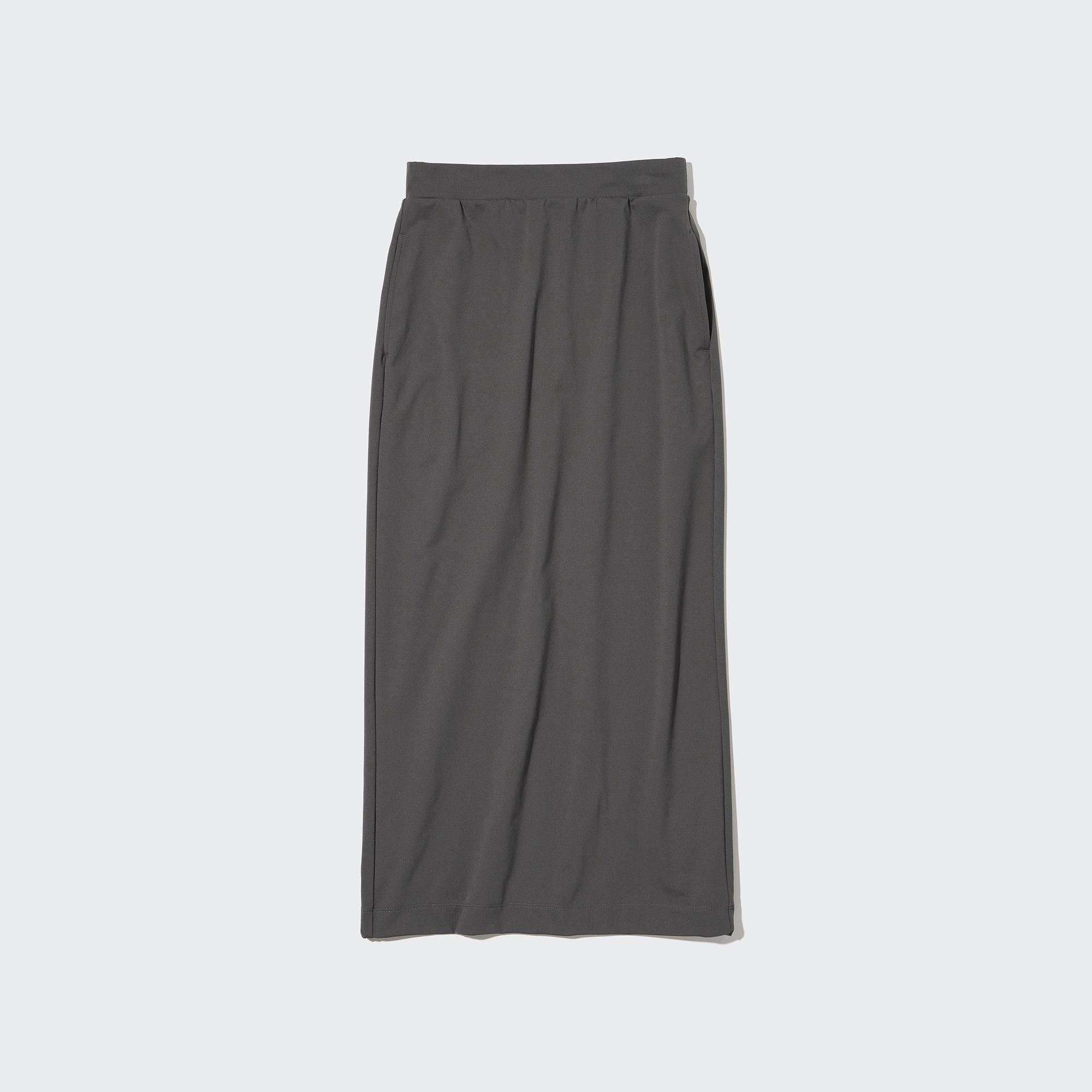 ウルトラストレッチアクティブナローマキシスカート（丈短め81～85cm） (WOMEN) | ユニクロ