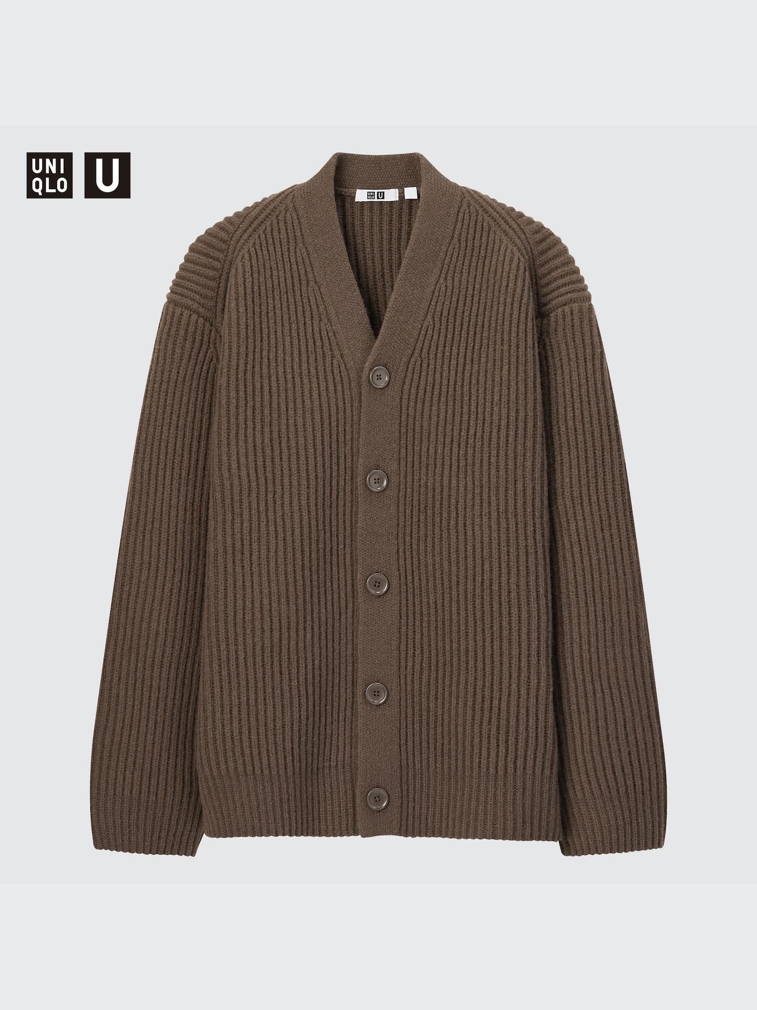 ユニクロ公式 | プレミアムラムリブVネックカーディガン（長袖）