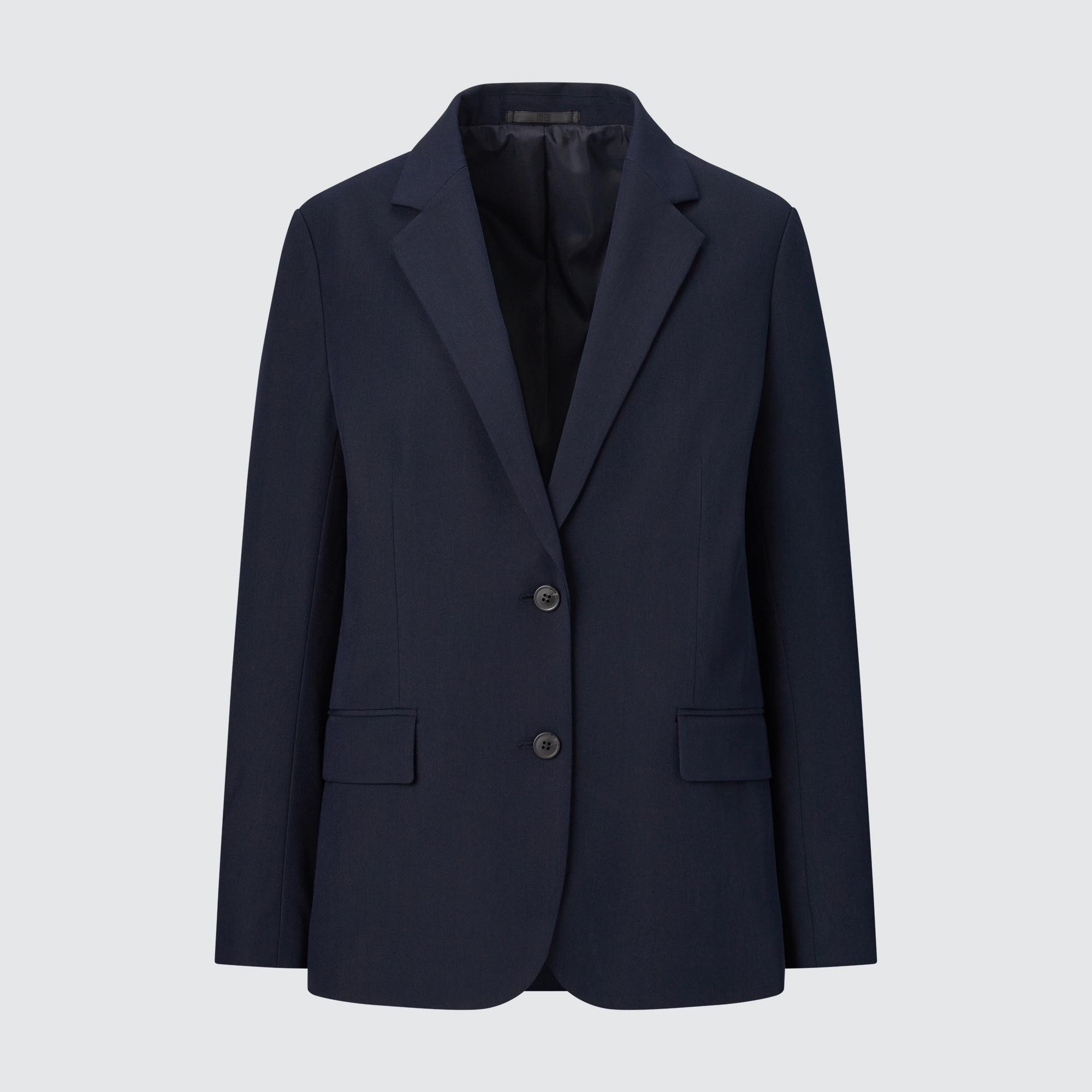 Uniqlo double breasted clearance jacket