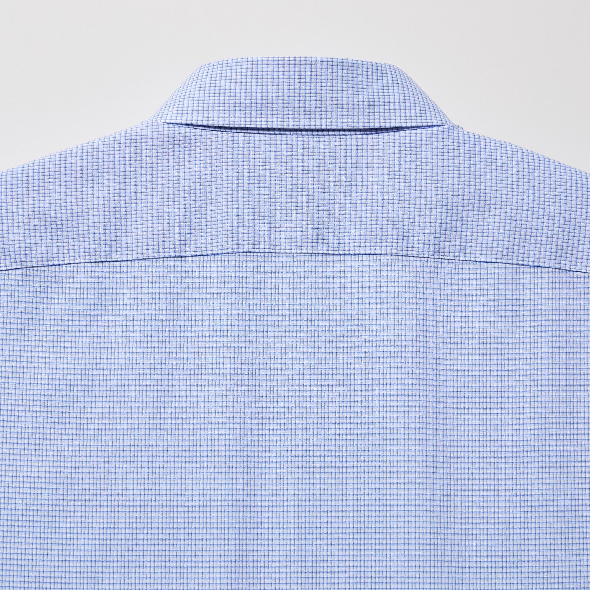 ファインクロスストレッチスリムフィットチェックシャツ（ボタンダウンカラー・長袖）22年春秋モデル