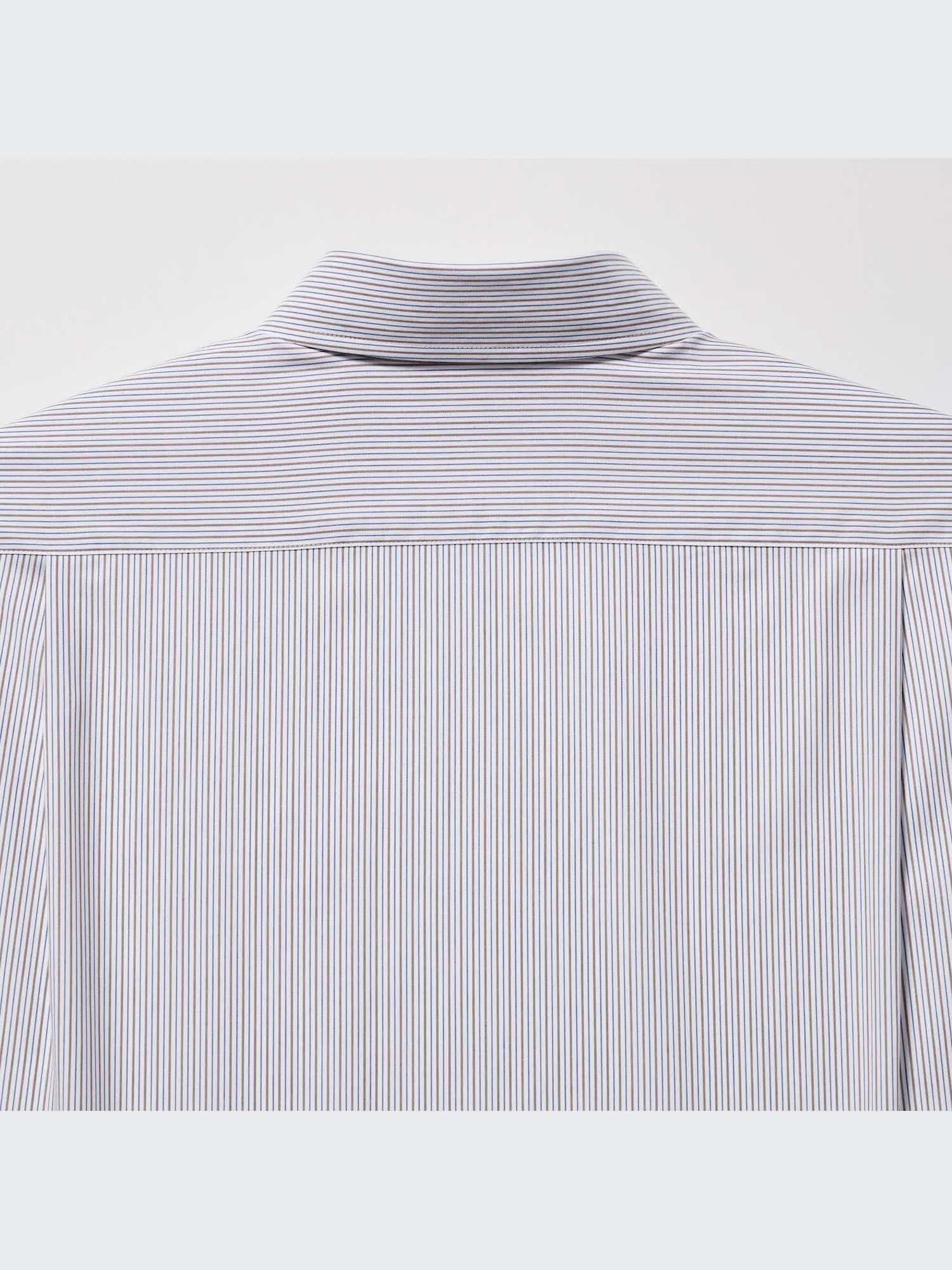 ままま ユニクロ公式 | ファインクロスストライプシャツ（レギュラー・長袖