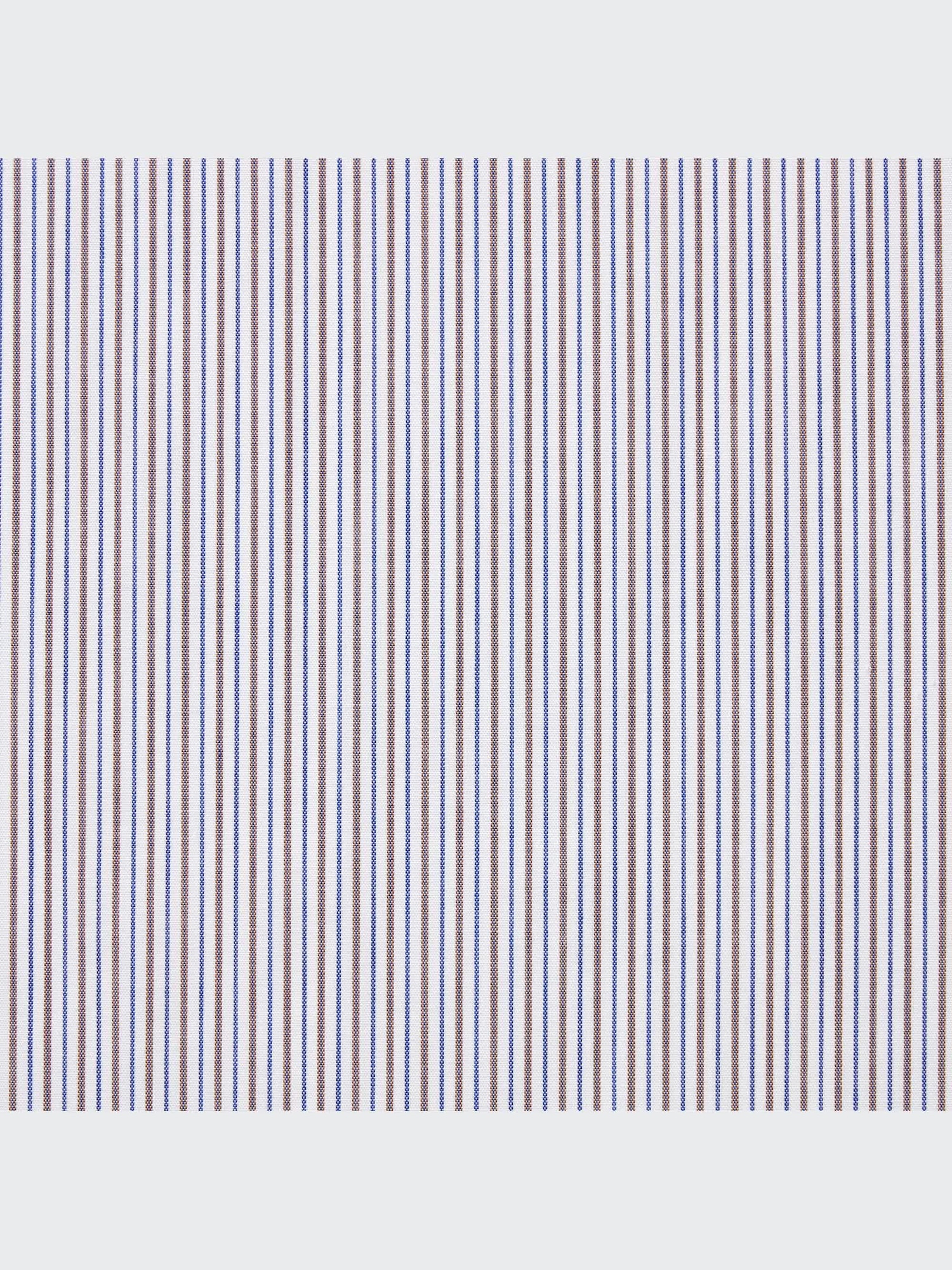 ユニクロ公式 | ファインクロスストライプシャツ（レギュラー・長袖