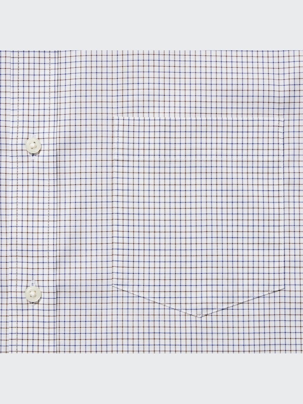 ファインクロスチェックシャツ（ボタンダウンカラー・長袖）22年春秋モデル