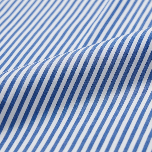 Extra Fine Cotton Long Sleeve Shirt (Striped)