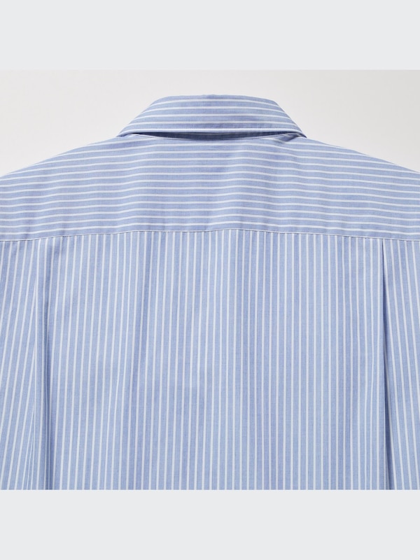 Extra Fine Cotton Broadcloth Striped Shirt