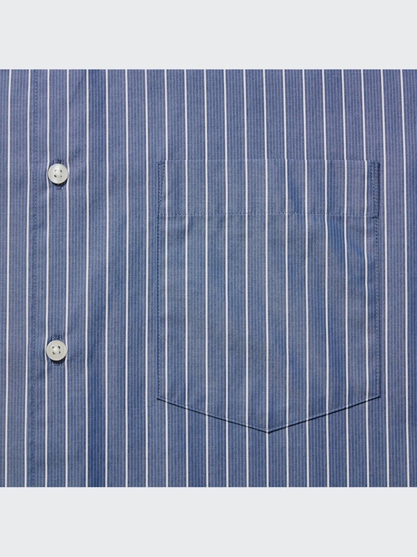 エクストラファインコットンブロードストライプシャツ（レギュラー・長袖）