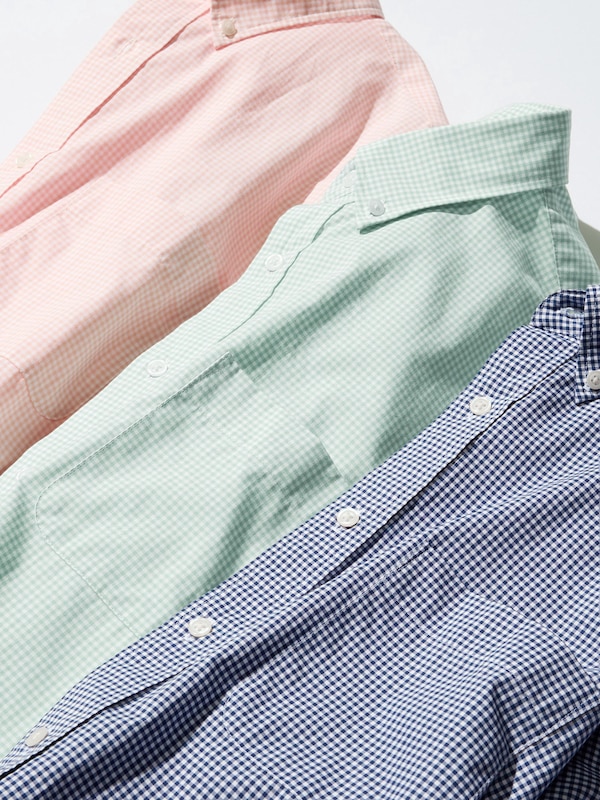 Broadcloth Shirt | Long Sleeve Checked
