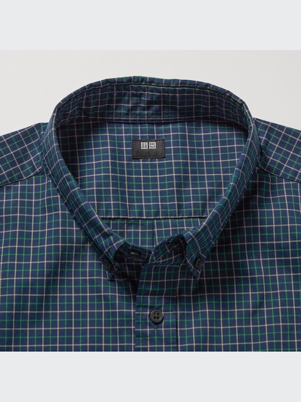 Kemeja Extra Fine Cotton Broadcloth Kotak