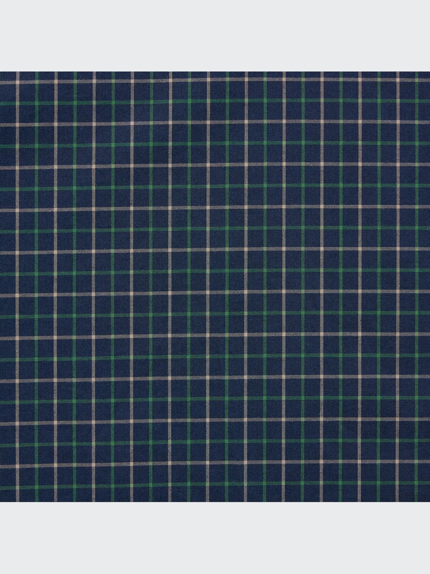 みくページ ユニクロ公式 | エクストラファインコットンブロードチェックシャツ