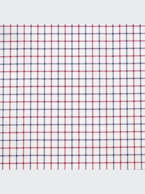 Kemeja Extra Fine Cotton Broadcloth Kotak