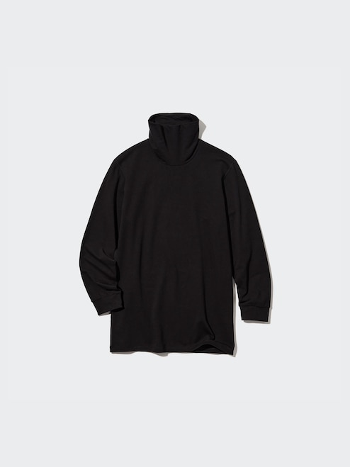 MEN'S HEATTECH COTTON TURTLE NECK T-SHIRT(EXTRA WARM) UNIQLO SG