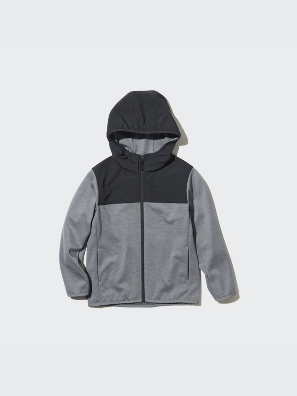 KIDS윈드블럭후리스파카