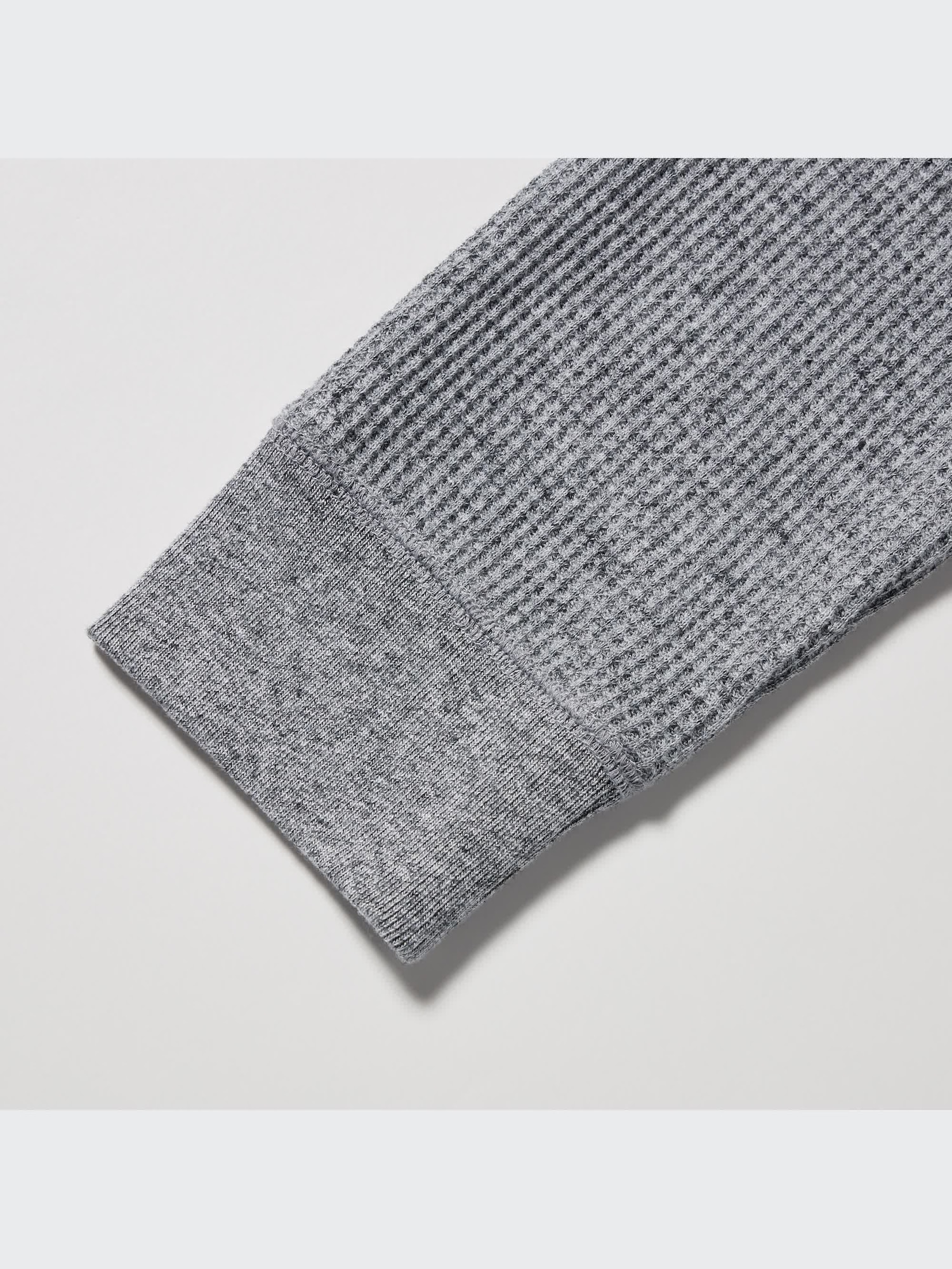 はな ユニクロ公式 | ワッフルヘンリーネックTシャツ（長袖）