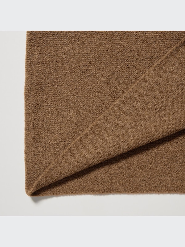 3Dニットスフレタートルネックワンピース（長袖・ロング丈・87.5～98cm）