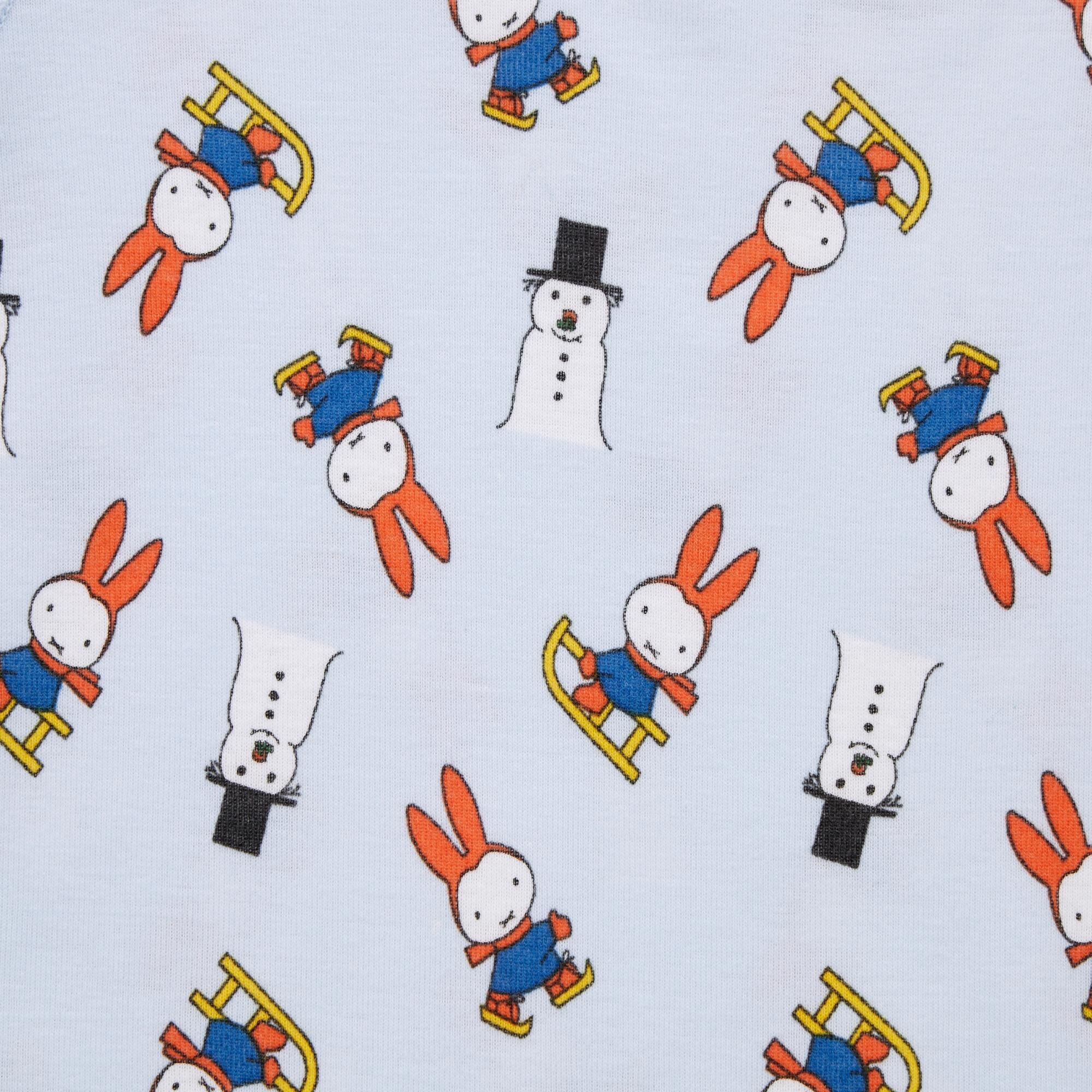 ユニクロ UNIQLO ミッフィー miffy 長袖 ロンパース 新品 60 - 下着