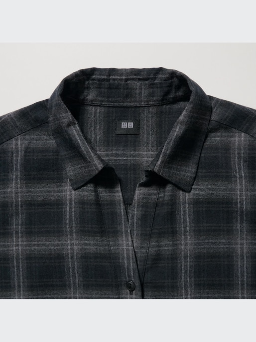 Soft Brushed Checked Long Sleeve Shirt