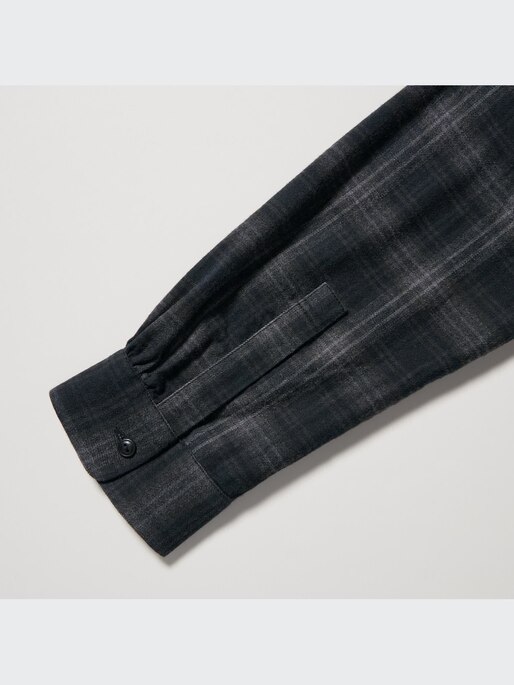 Soft Brushed Checked Long Sleeve Shirt