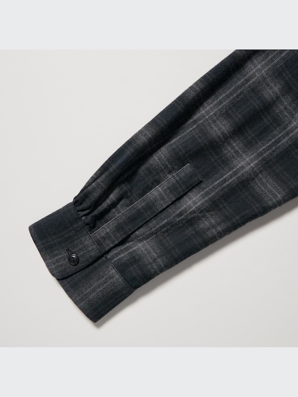 Soft Brushed Checked Long Sleeve Shirt