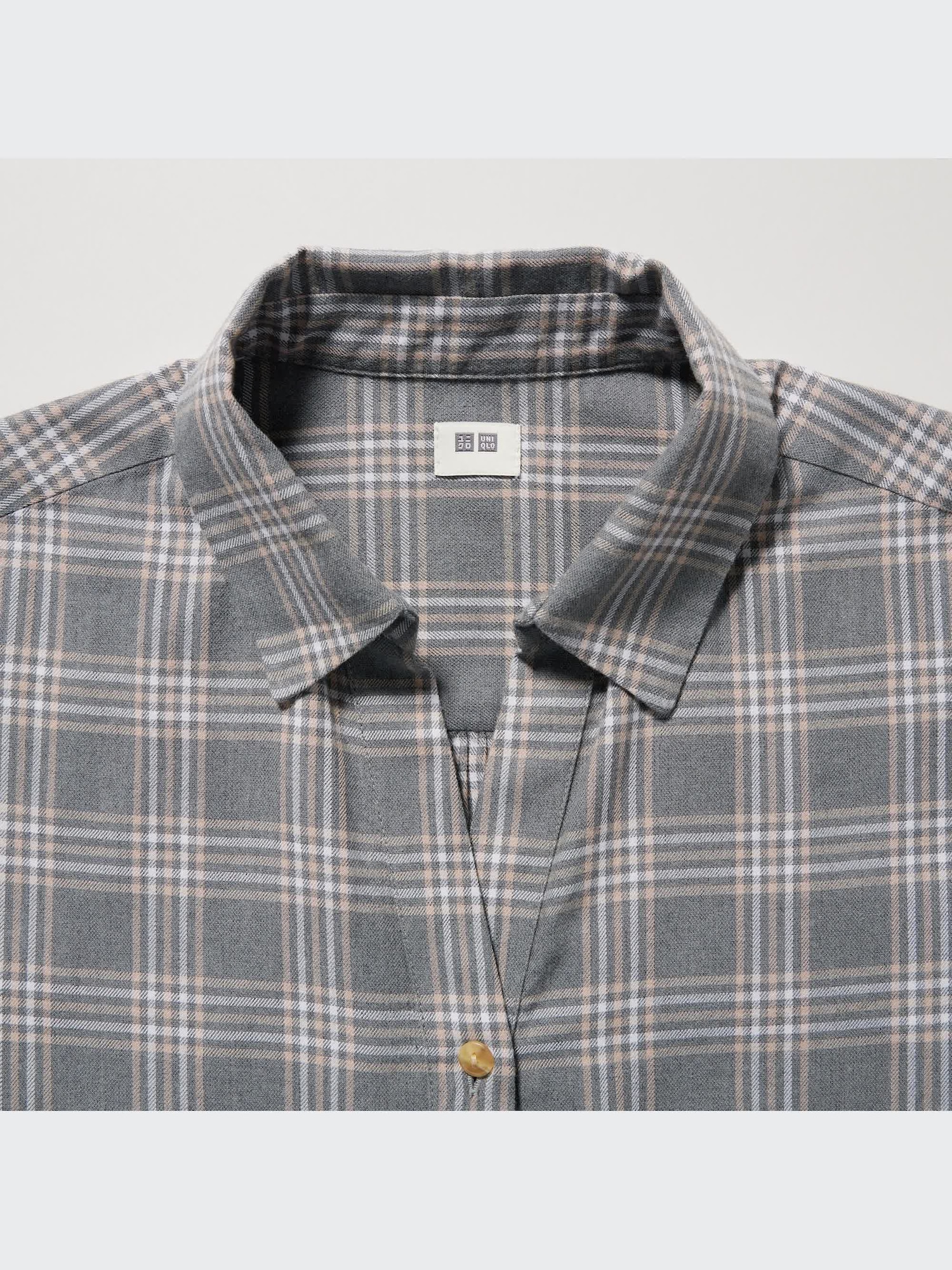 ユニクロ公式 | ソフトブラッシュドチェックシャツ（長袖）