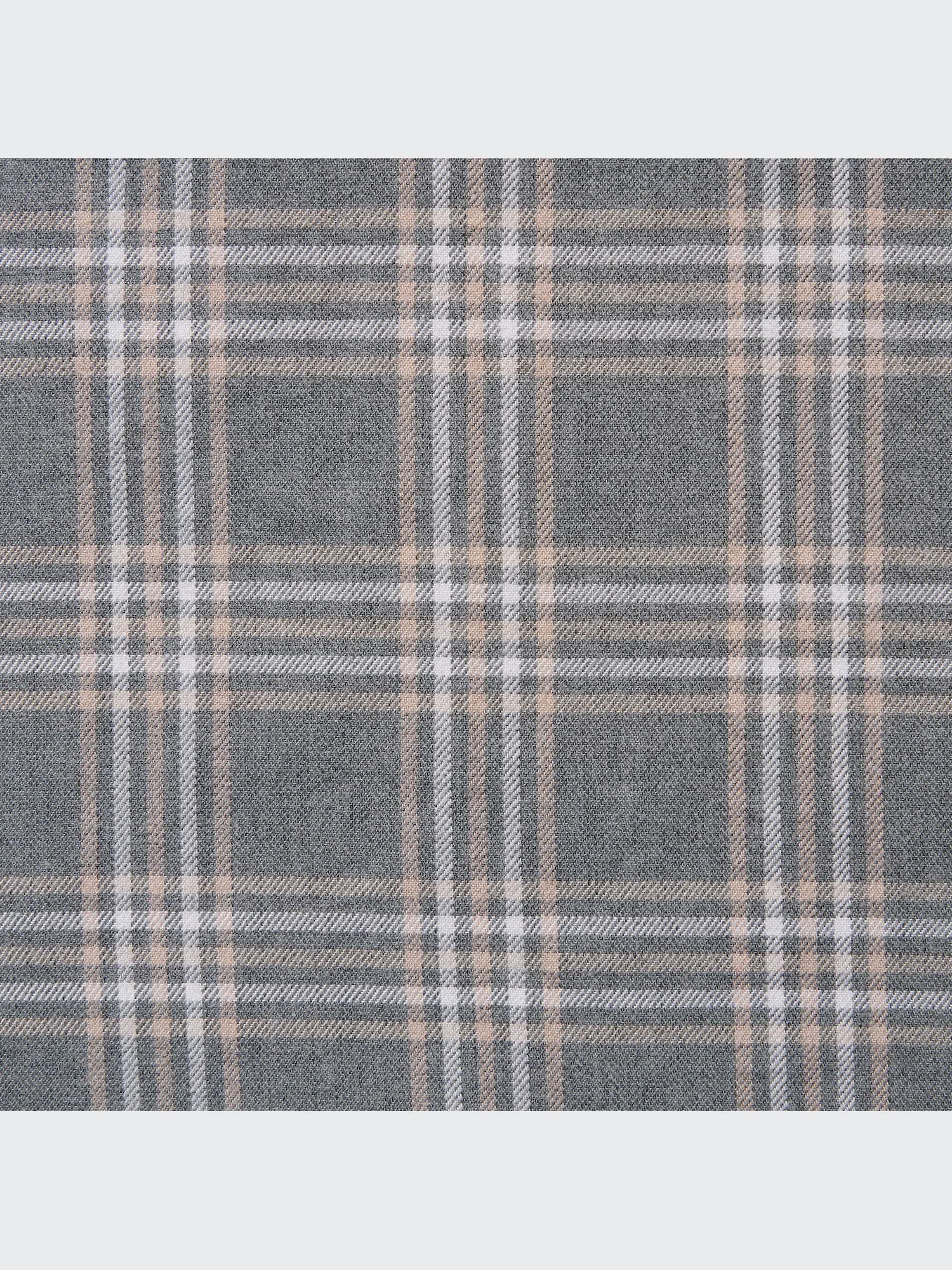 XL 即日 ユニクロ公式 | ソフトブラッシュドチェックシャツ（長袖）