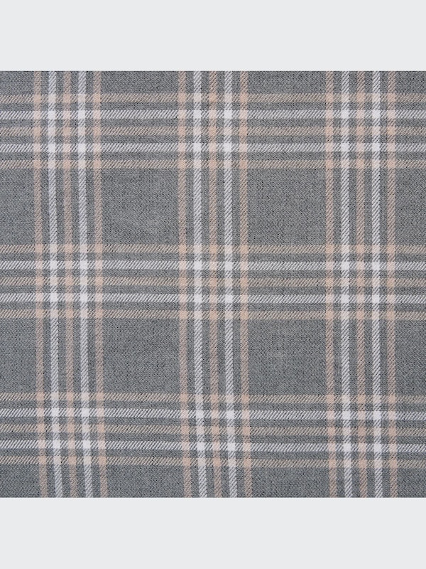 ソフトブラッシュドチェックシャツ（長袖）