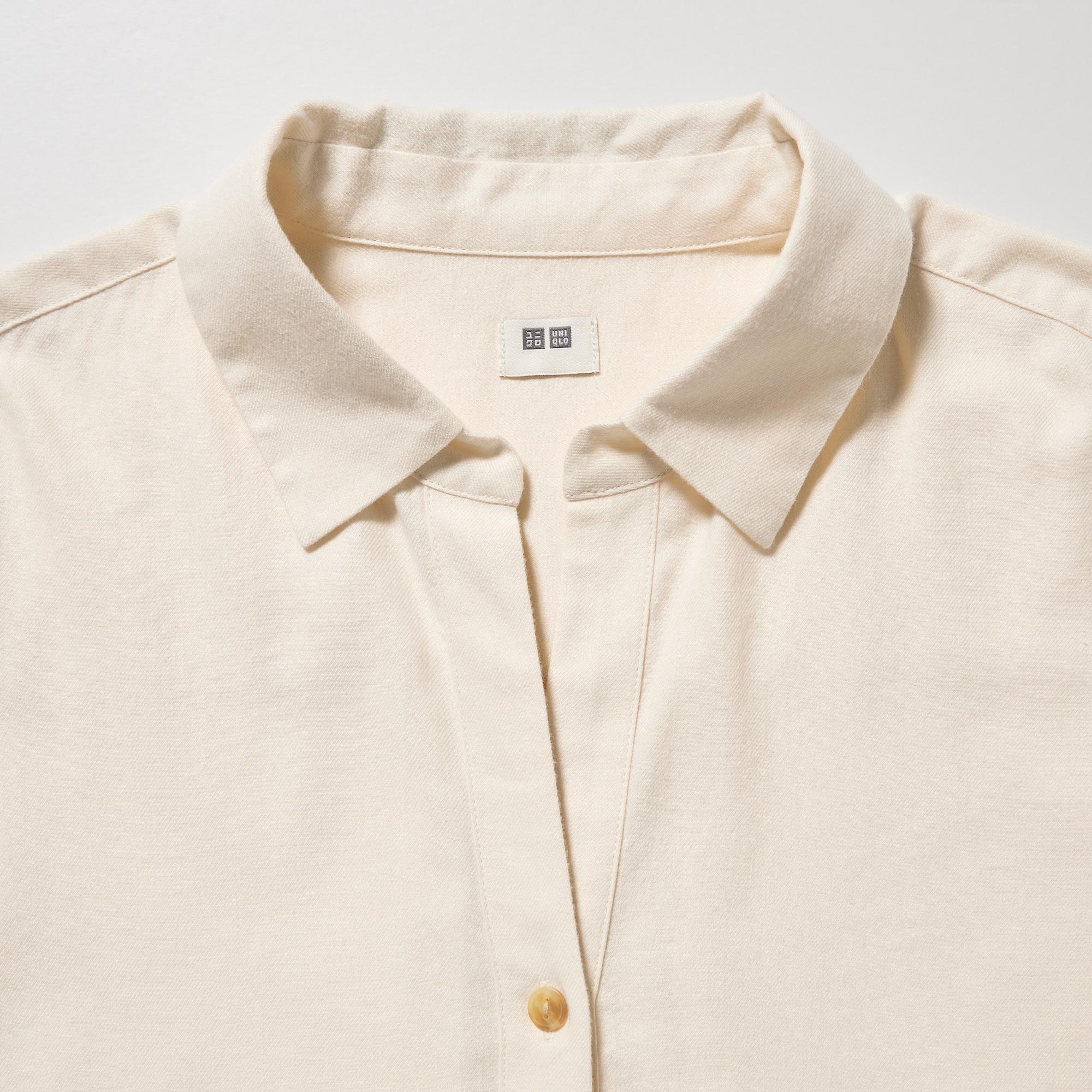 Uniqlo long clearance sleeve polo shirt