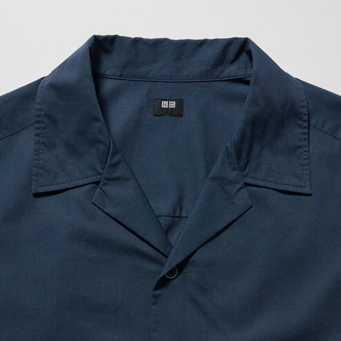 uniqlo camp collar shirt
