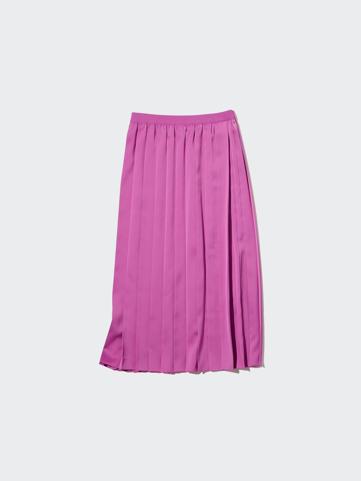 ユニクロ公式 | アシンメトリープリーツスカート（丈短め73～77cm）