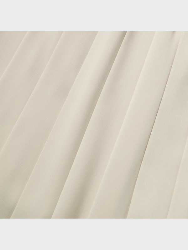 アシンメトリープリーツスカート（丈短め73～77cm）